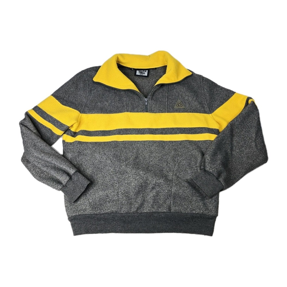 Vintage80's‎ Pacific Trail Active Mock Turtleneck Fleece Sweatshirt Men's L
